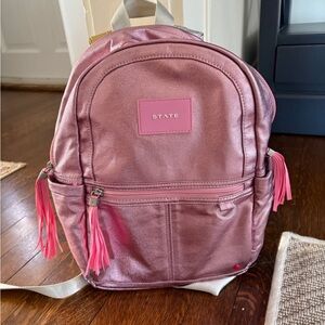STATE Shimmering Pink Kids Backpack